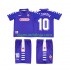 Camisola ACF Fiorentina RUICOSTA 10 Retro Criança Equipamento Primeiro 1998 1999 Manga Curta